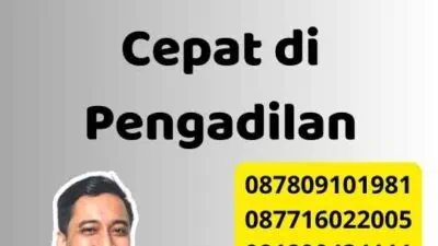 Pengurusan Ganti Nama Cepat di Pengadilan