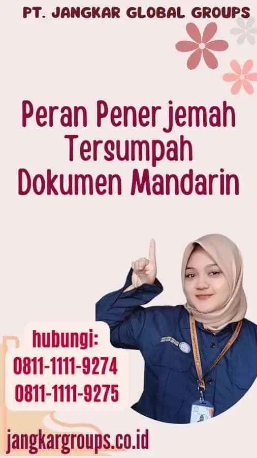 Peran Penerjemah Tersumpah Dokumen Mandarin