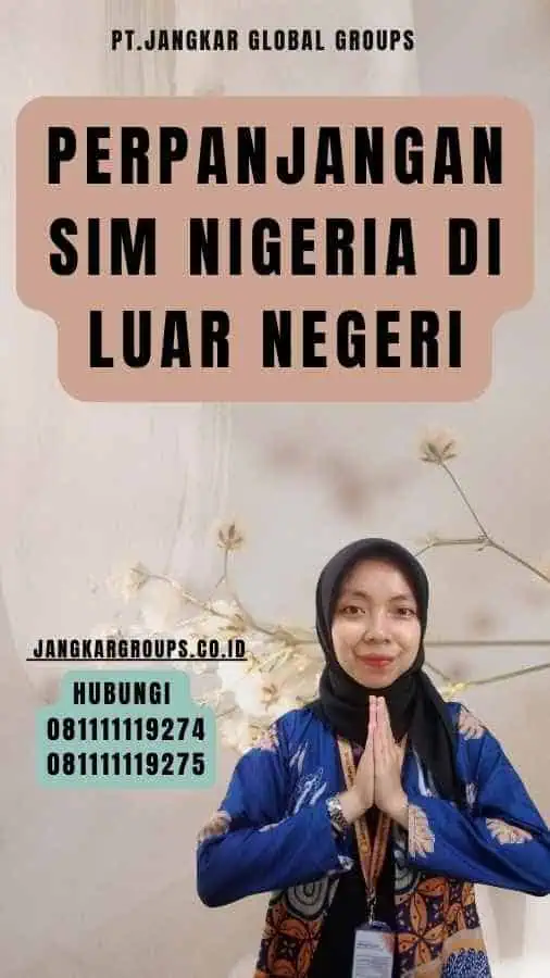 Perpanjangan SIM Nigeria di Luar Negeri