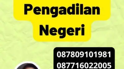 Persyaratan Ganti Nama Pengadilan Negeri