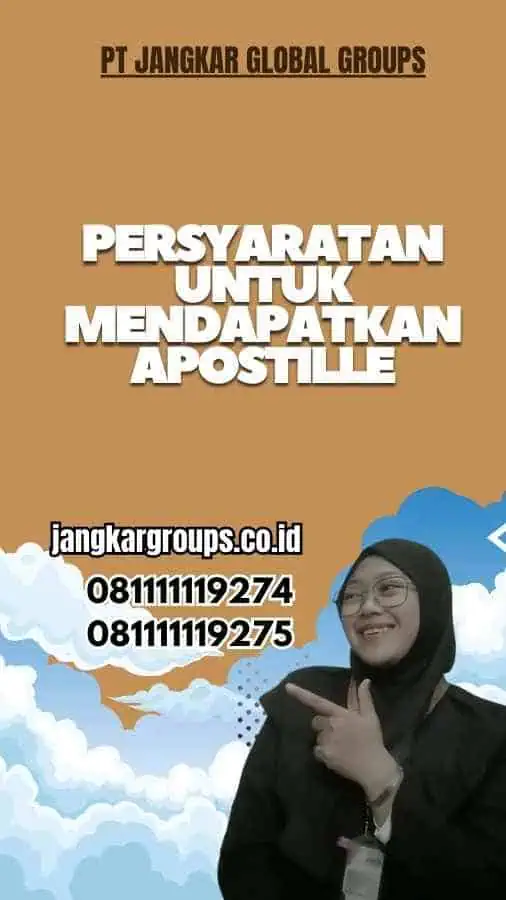 Persyaratan untuk Mendapatkan Apostille Transkrip Nilai