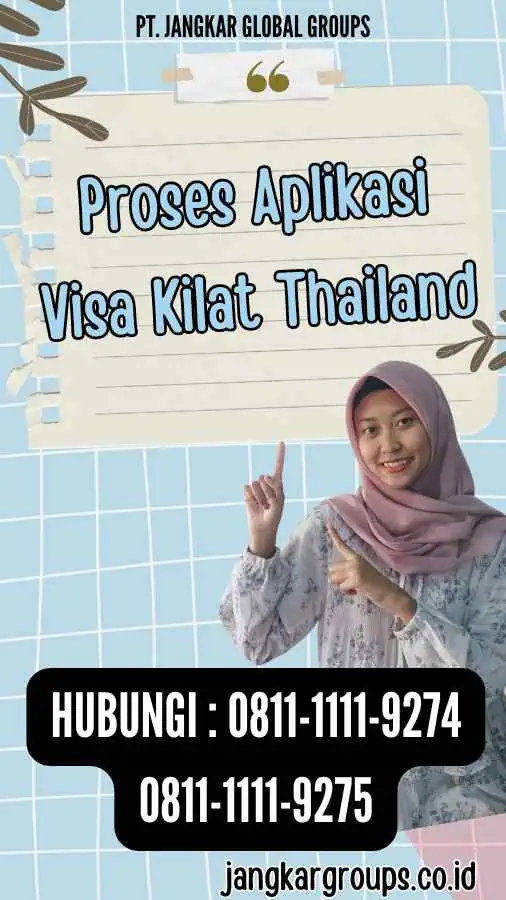 Proses Aplikasi Visa Kilat Thailand