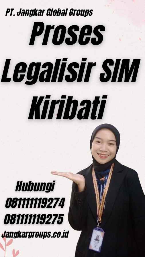 Proses Legalisir SIM Kiribati