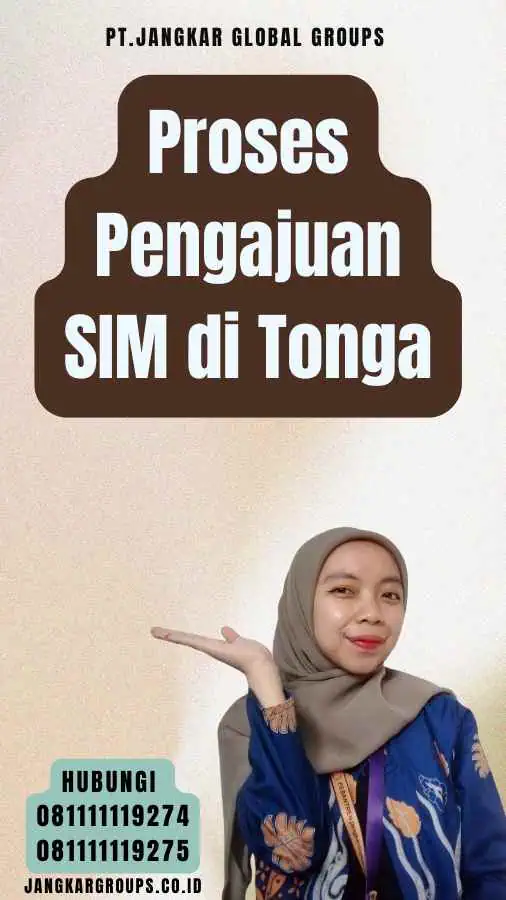 Proses Pengajuan SIM di Tonga