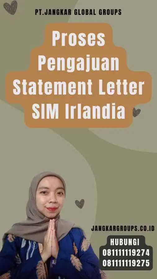 Proses Pengajuan Statement Letter SIM Irlandia