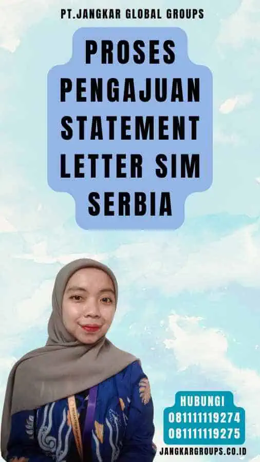 Proses Pengajuan Statement Letter SIM Serbia