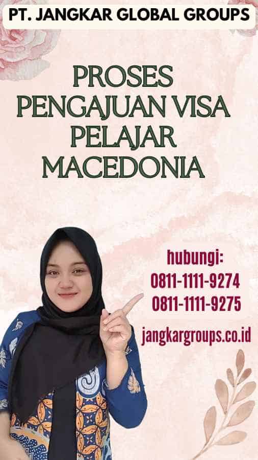 Proses Pengajuan Visa Pelajar Macedonia