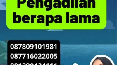 Proses ganti nama di Pengadilan berapa lama