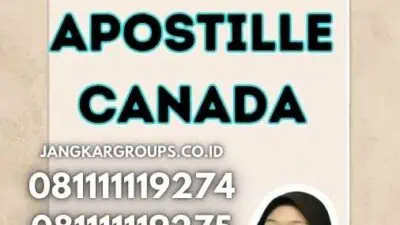 Sistem Apostille Canada