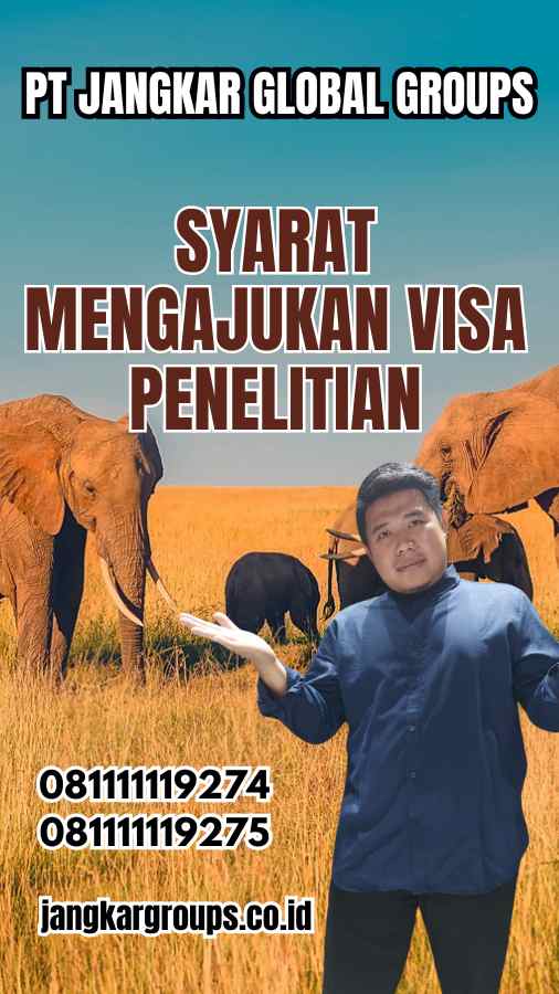 Syarat Mengajukan Visa Penelitian - Visa Penelitian Afrika Selatan