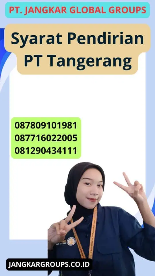 Syarat Pendirian Pt Tangerang