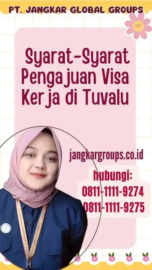 Syarat-Syarat Pengajuan Visa Kerja di Tuvalu