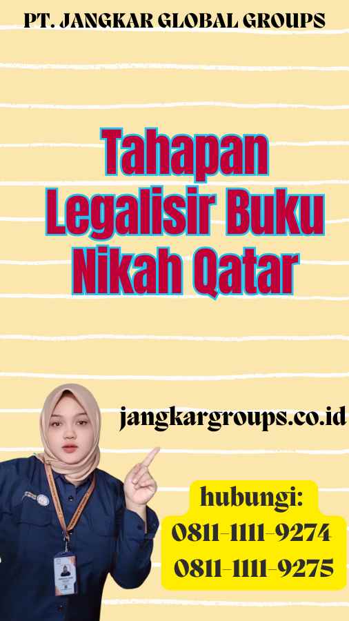 Tahapan Legalisir Buku Nikah Qatar