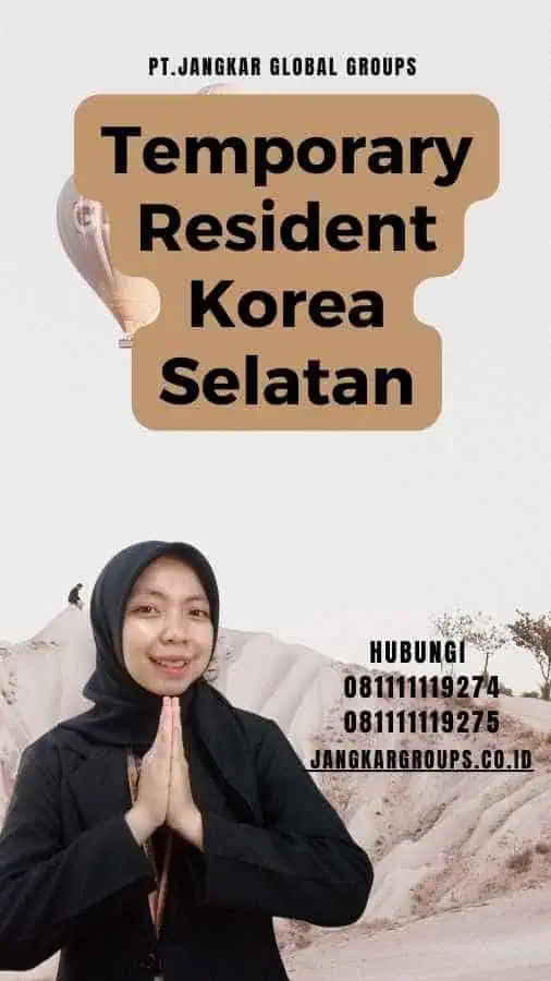 Temporary Resident Korea Selatan