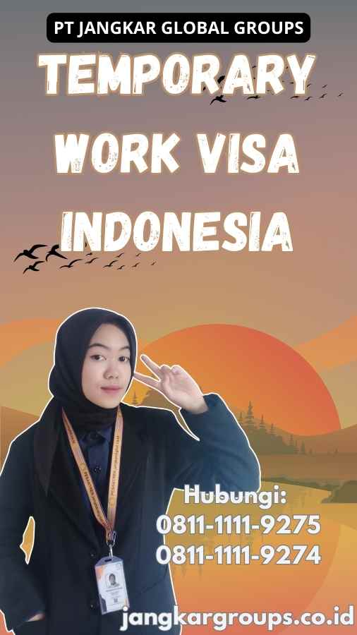 Temporary Work Visa Indonesia