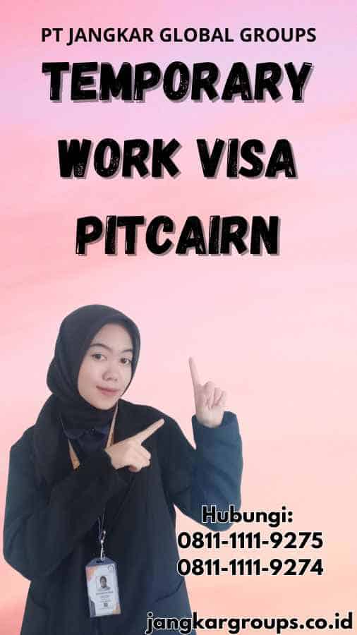 Temporary Work Visa Pitcairn