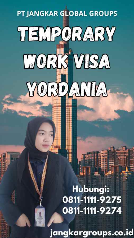 Temporary Work Visa Yordania