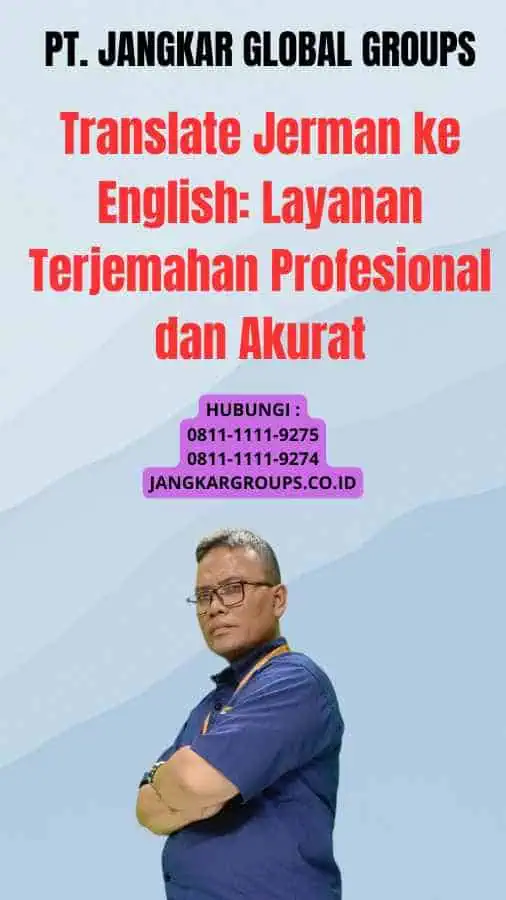 Translate Jerman ke English Layanan Terjemahan Profesional dan Akurat