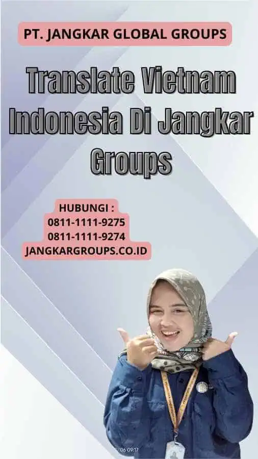 Translate Vietnam Indonesia Di Jangkar Groups