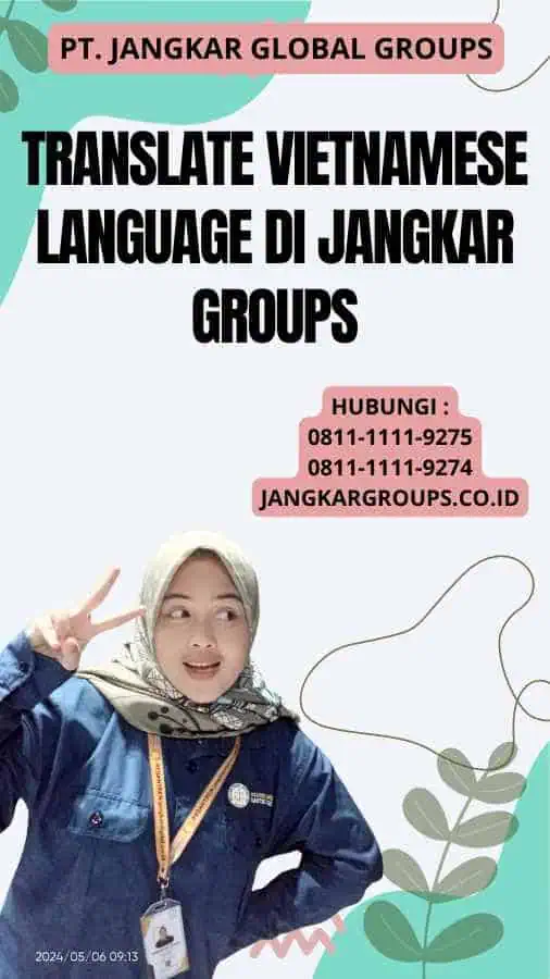 Translate Vietnamese Language Di Jangkar Groups