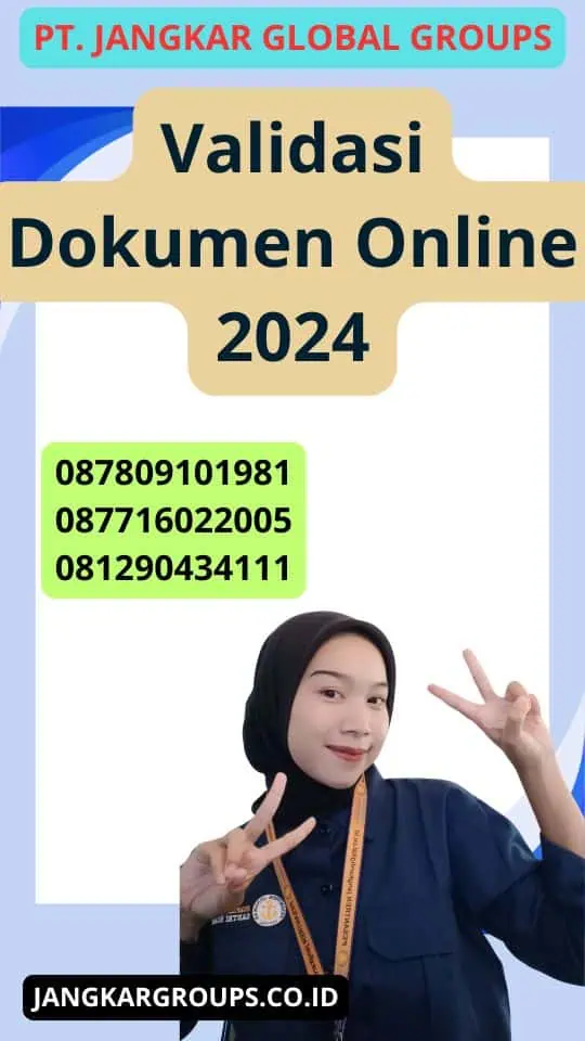 Validasi Dokumen Online 2024