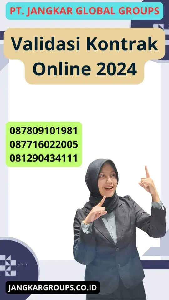 Validasi Kontrak Online 2024