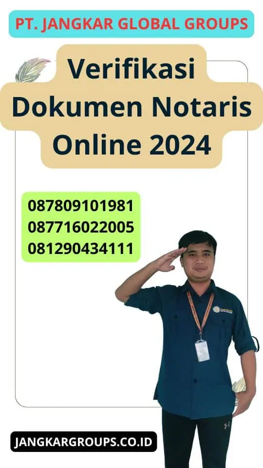 Verifikasi Dokumen Notaris Online 2024