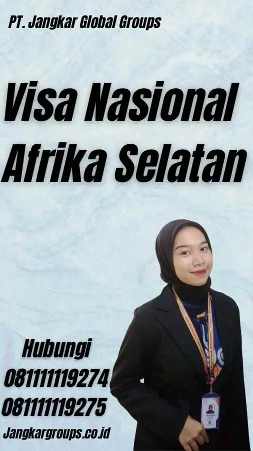 Visa Nasional Afrika Selatan