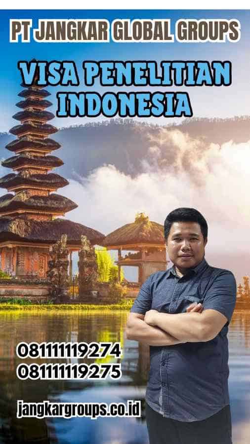 Visa Penelitian Indonesia