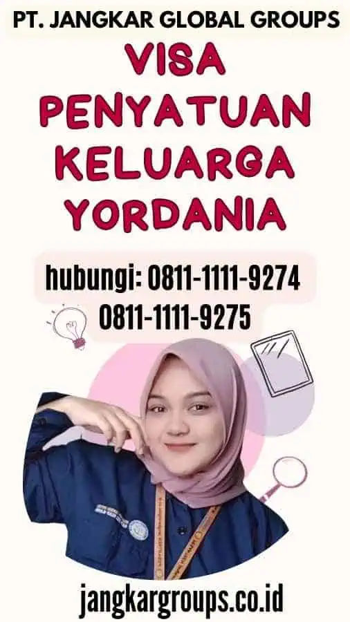 Visa Penyatuan Keluarga Yordania