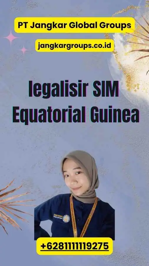 legalisir SIM Equatorial Guinea