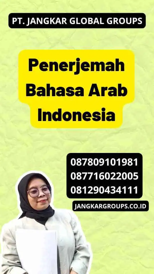 Penerjemah Bahasa Arab Indonesia