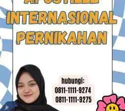 Apostille Internasional Pernikahan