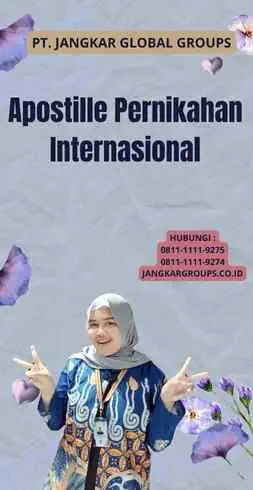 Apostille Pernikahan Internasional