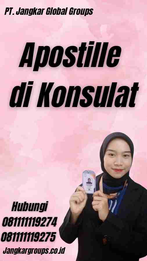 Apostille di Konsulat