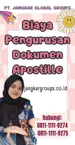 Biaya Pengurusan Dokumen Apostille