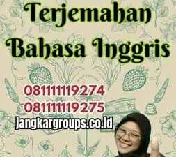 Biaya Terjemahan Bahasa Inggris