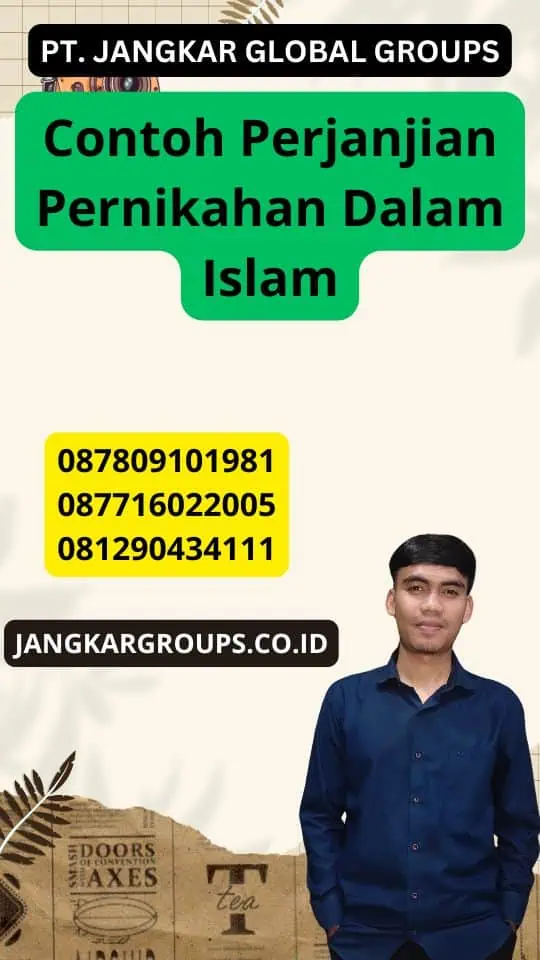 Contoh Perjanjian Pernikahan Dalam Islam