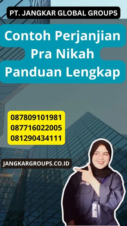 Contoh Perjanjian Pra Nikah Panduan Lengkap