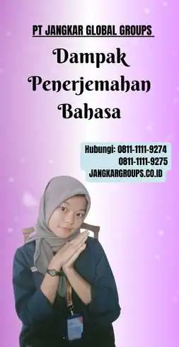 Dampak Penerjemahan Bahasa