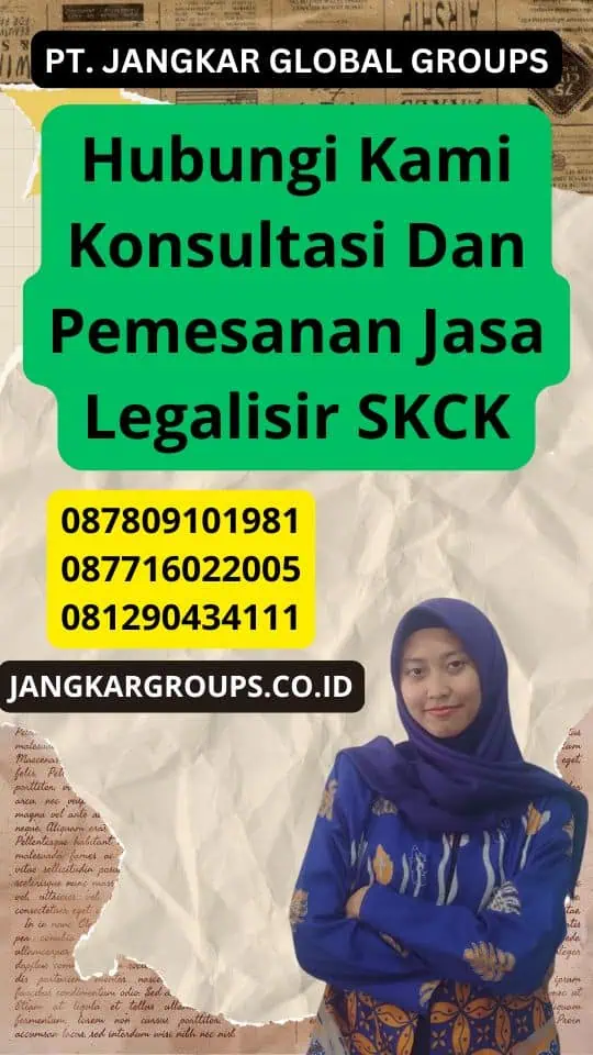 Hubungi Kami Konsultasi Dan Pemesanan Jasa Legalisir SKCK