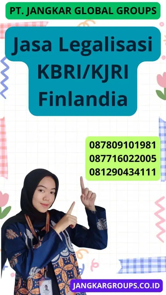 Jasa Legalisasi KBRI/KJRI Finlandia