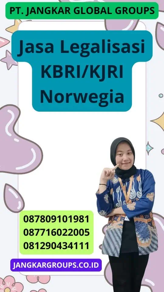 Jasa Legalisasi KBRI/KJRI Norwegia