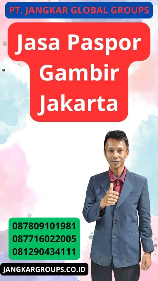 Jasa Paspor Gambir Jakarta