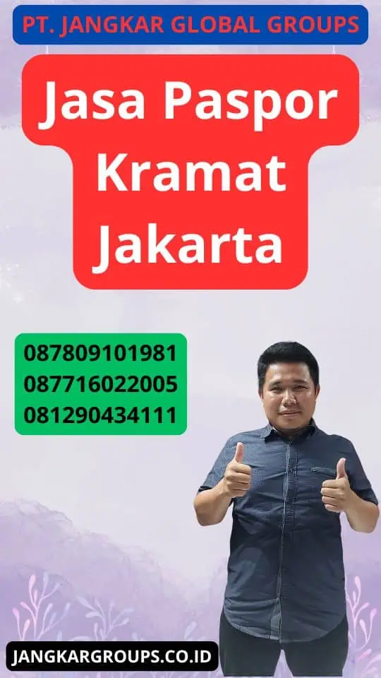 Jasa Paspor Kramat Jakarta