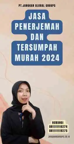 Jasa Penerjemah Dan Tersumpah Murah 2024