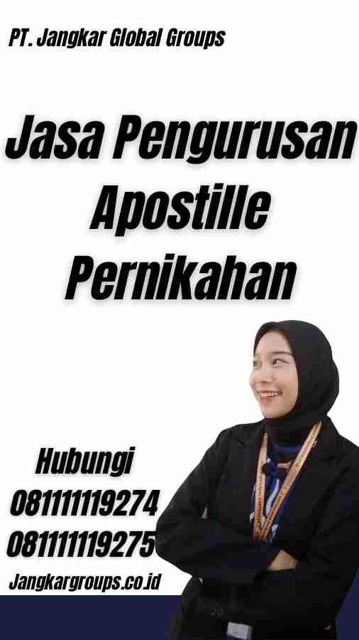 Jasa Pengurusan Apostille Pernikahan