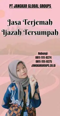 Jasa Terjemah Ijazah Tersumpah