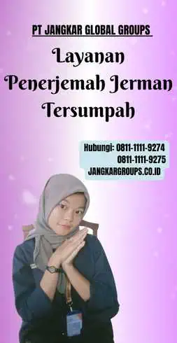 Layanan Penerjemah Jerman Tersumpah