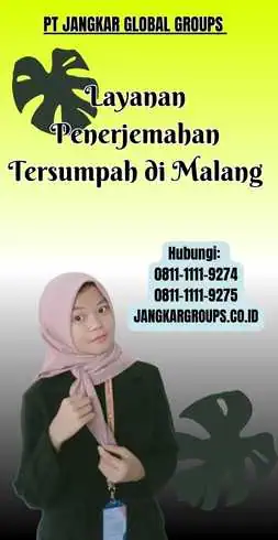 Layanan Penerjemahan Tersumpah di Malang